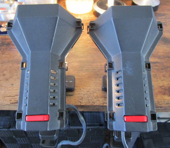 Image 1 of 2 Stück Lival - Photon - Satz von 2 Klemmscheinwerfern - Finnland - 1980er