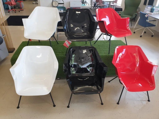 Gispen 416 Bianco/Rosso/Nero