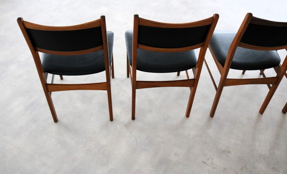 Image 1 of 4X Vintage Swedish Dining Chairs