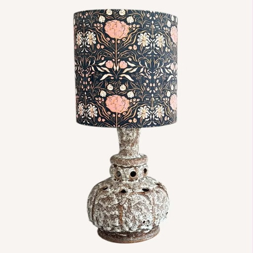 Lampada da tavolo vintage in ceramica