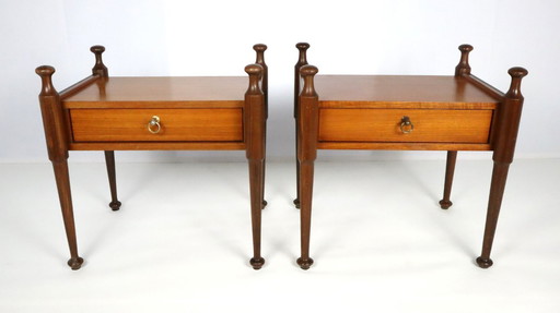 Scandinavian bedside tables, set of 2