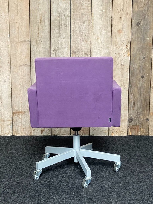 Fauteuil Lensvelt AVL en tissu violet – Metal (photo 2 of 8)