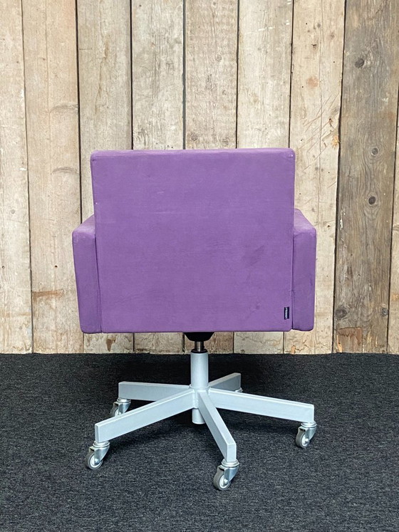 Fauteuil Lensvelt AVL en tissu violet – Metal (photo 2 of 8)