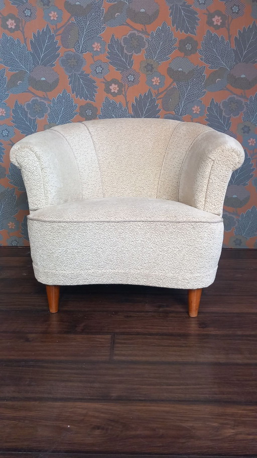 Sillón danés de concha años 50