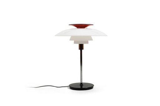 Lampada da tavolo PH80 di Poul Henningsen per Louis Poulsen, anni '80