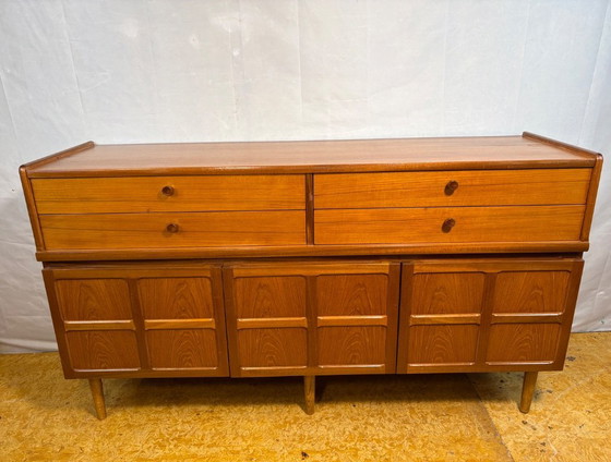 Mid Century Retro Vintage Teak Sideboard by Nathan (Circa 1960–1970) A Stylish and Highly Versatile Mid (photo 2 of 10)
