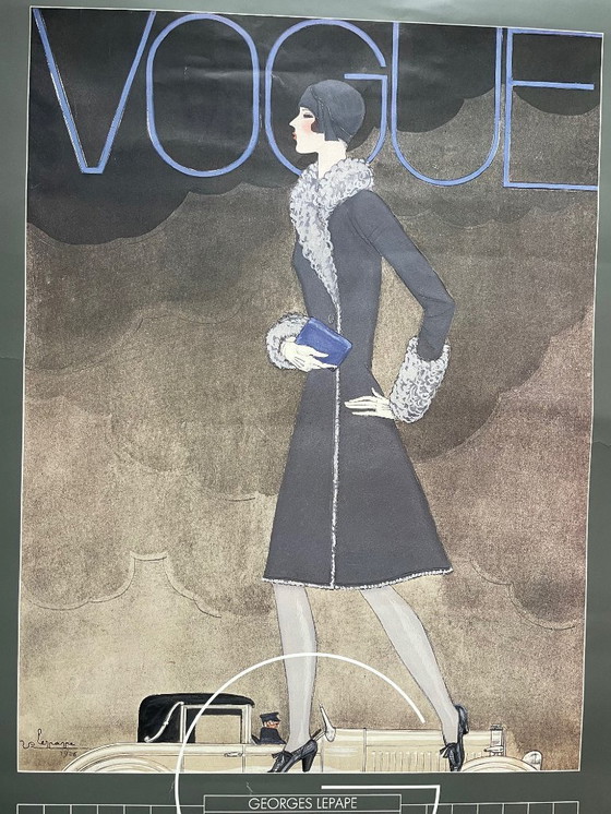 Image 1 of Gerorger Lepape, Ou L'elegance...copyright SPADEM , 1984 Gedrukt in Frankrijk