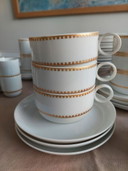Vintage 71 piece Rosenthal tableware Duo Dentelle
