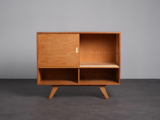 Sideboard with Sliding Doors, Czechoslovakia, 1960s – Wood (photo 4 of 9)
