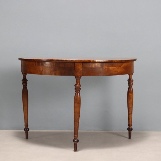 Image 1 of Antique walnut console tables