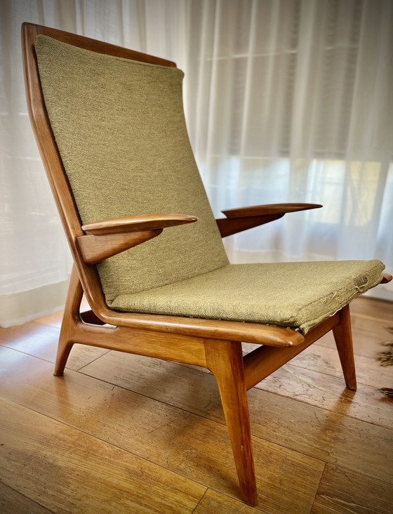 Image 1 of Ganz besonderer Sessel von De Ster Gelderland - 1950er Jahre