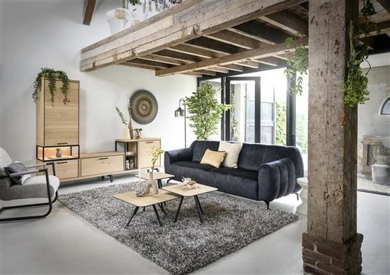 Image 1 of Ridgefield room divider - 80cm - castle anthracite