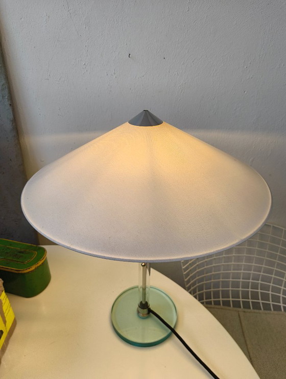 Image 1 of W28 table lamp by Wilhelm Wagenfeld for Technolumen