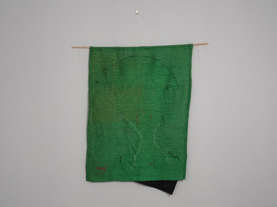 Colgante de pared textil „Musical Singer“ de Mathilde Renes, Países Bajos, 2018 – III – Decoración de pared (photo 9 of 10)