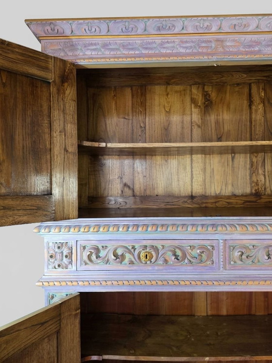 Artistic Renaissance Revival Oak Cabinet I – Wood (photo 11 of 11)