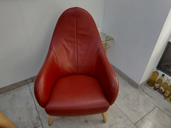 Image 1 of Sitting Vision De Toekomst Bank + Fauteuil rood