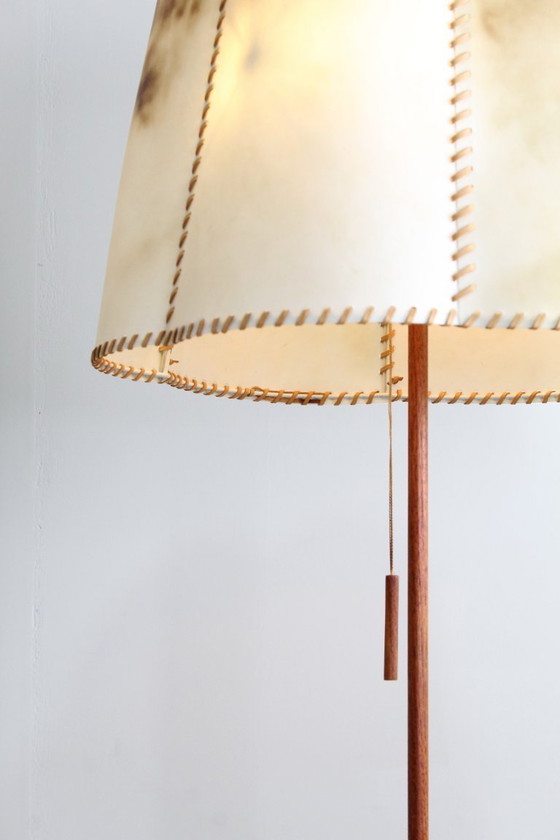 Image 1 of Vintage Danish Teak Floor Lamp
