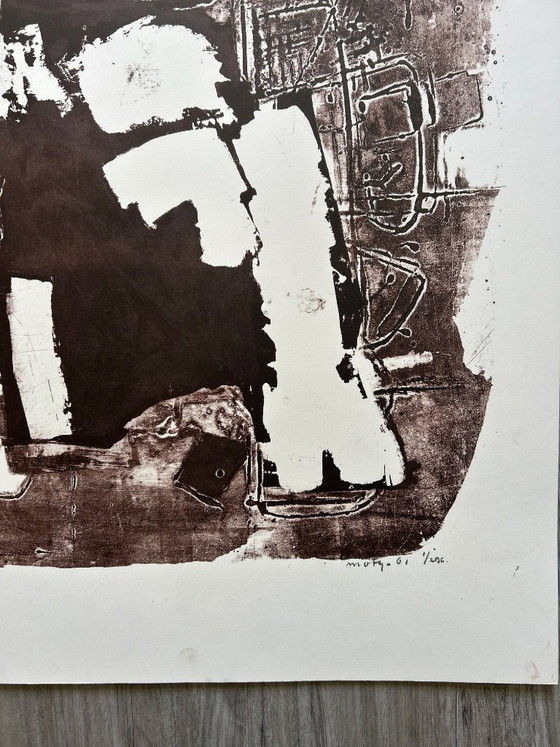 Image 1 of Zeefdruk Wim Motz