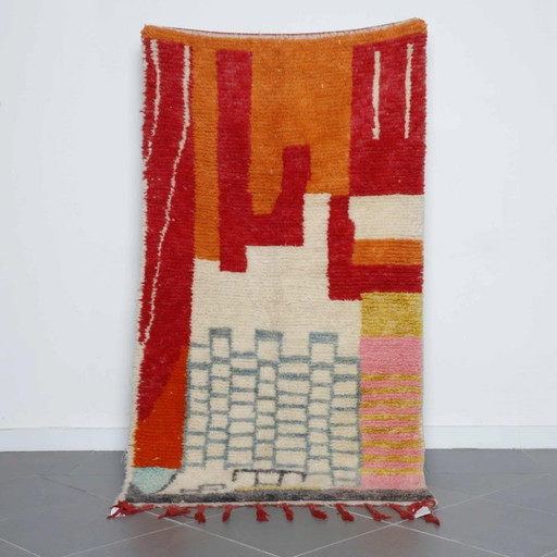 Handgemaakt Marokkaans tapijt 250 cm x 150 cm