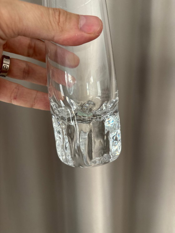 Set of 4 Vintage Brutalist Sculptural Highball Glasses – Glass & Decanter (photo 3 of 8)