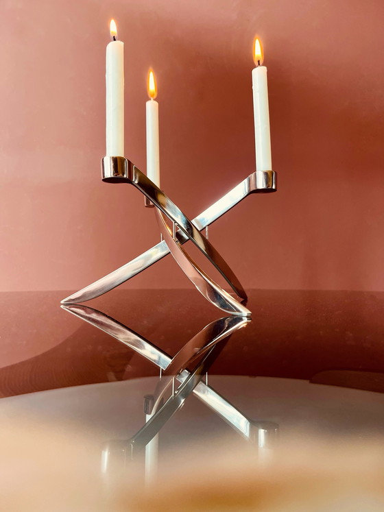 Image 1 of Knud Holscher 3 armige kandelaar