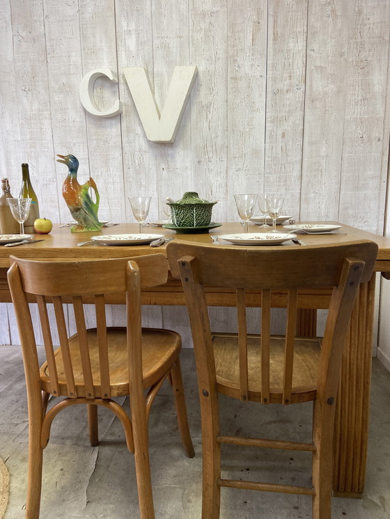 Image 1 of Table De Ferme 250/400 X 104Cm