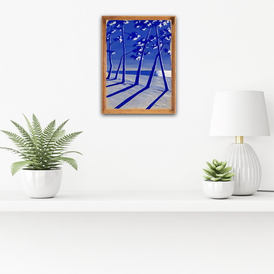 Image 1 of Gouache on 250g natural paper. Size 40x30cm.