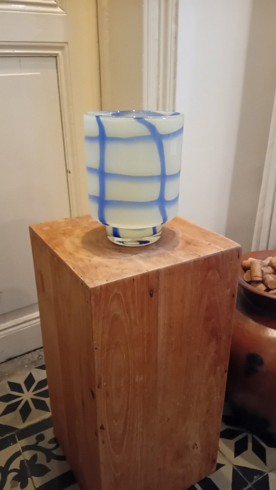 Image 1 of Mouth-blown glass vase Pomax Greco