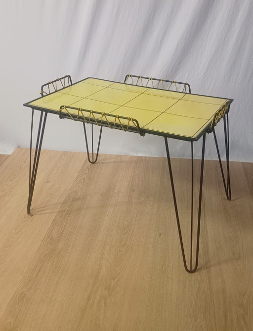 Vijftiger Jaren Sierlijke Bijzettafel