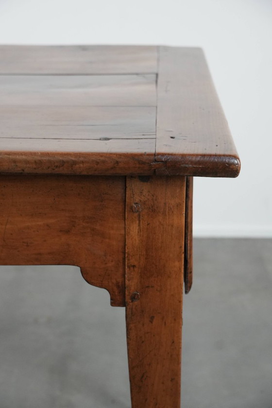Image 1 of Antique French dining table made of fruit tree wood