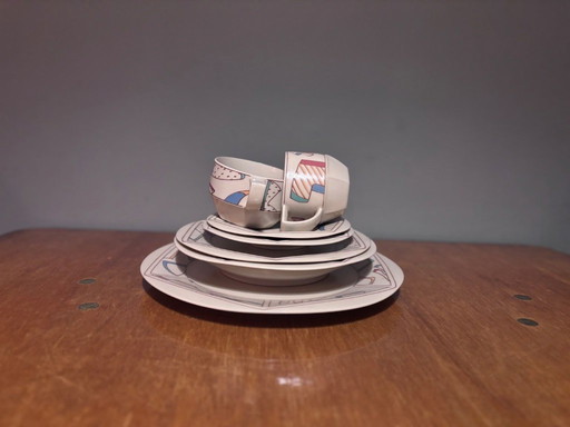 Vaisselle Rosenthal Studio-Linie « Flash One » de la créatrice Dorothy Hafner