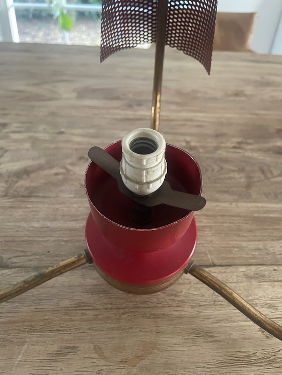 Image 1 of Hanglamp toegeschreven aan Angelo Lelli voor Arredoluce, jaren 1950.