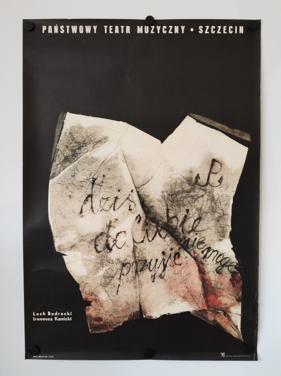 6 carteles de teatro de Polonia (1960-1970) – Pósters, Paper (photo 7 of 7)