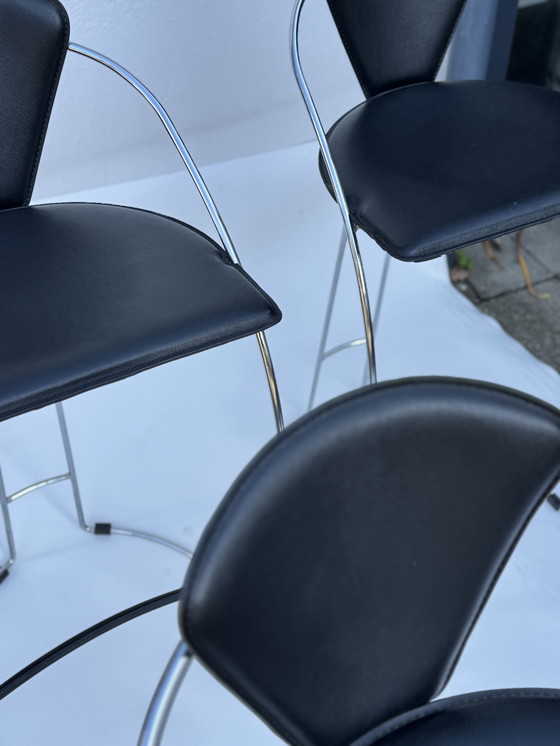 Image 1 of 4 sgabelli da bar post moderni in stile Arben