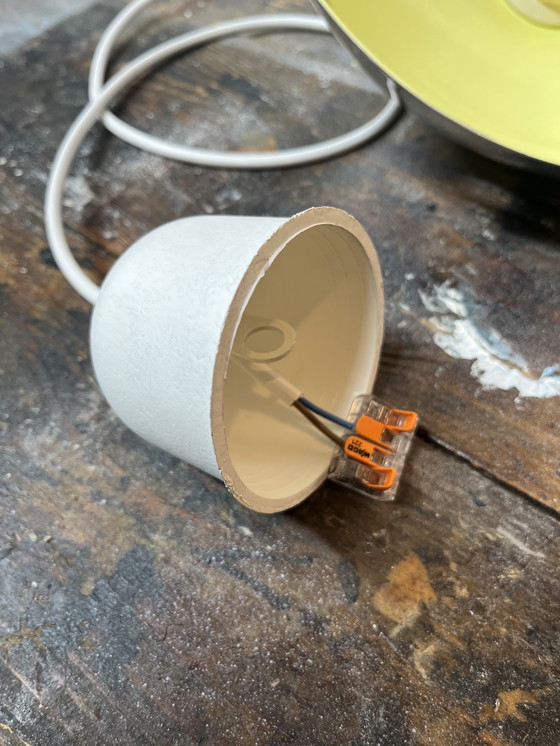 Image 1 of Vintage space age pendant lamp