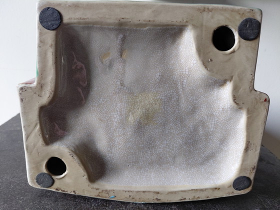 Oud porseleinen handgeschilderd beeld van een Chinese keizer. – Beeldhouwkunst, Ceramic, Porcelain (photo 5 of 5)