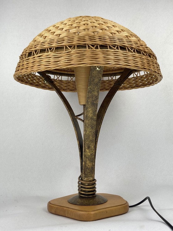 Image 1 of Mushroom Table Lamp, 1960S