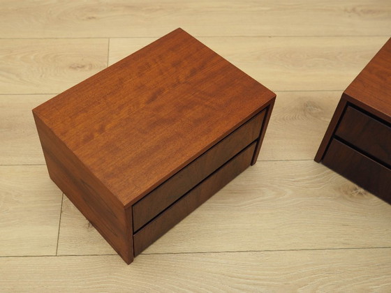 Image 1 of Conjunto de dos módulos de pared, diseño danés, década de 1970, fabricados en Dinamarca.