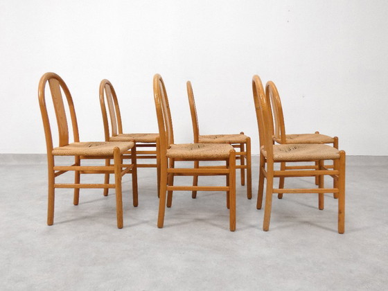 Thalia chairs by Annig Sarian for T70, Dining chairs, Paper, Brown (photo 6 of 19)
