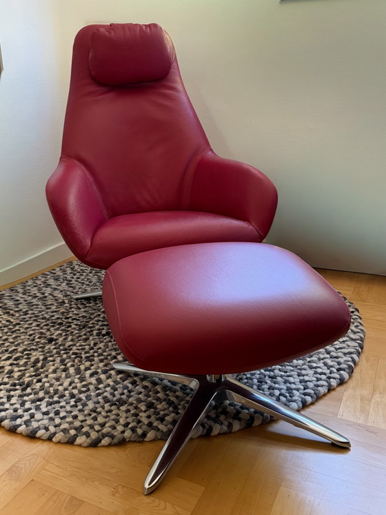 Image 1 of Pode Spot Two armchair including headrest and footstool