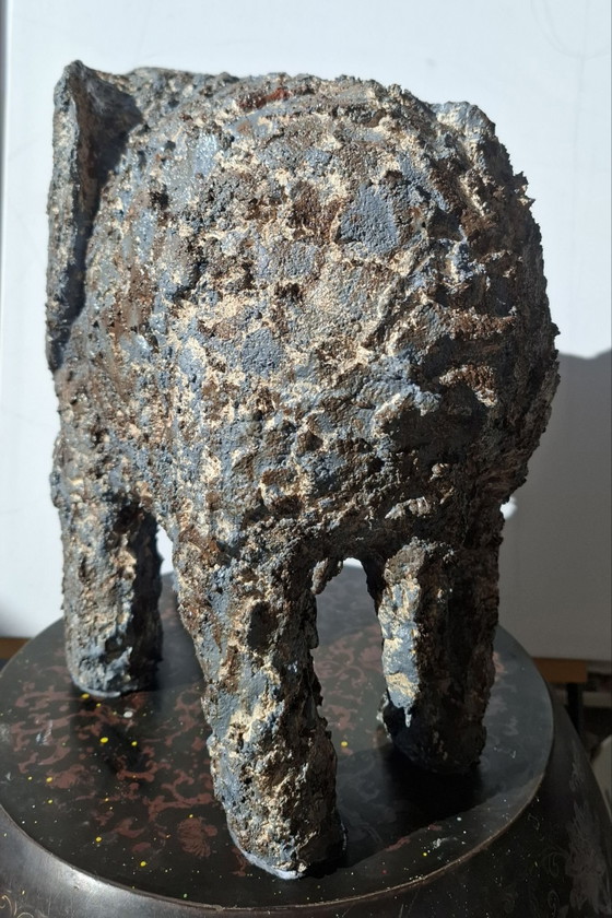 "ELEFANTE" – van de Velde, Sculture, Pietra, Carta (photo 7 of 12)