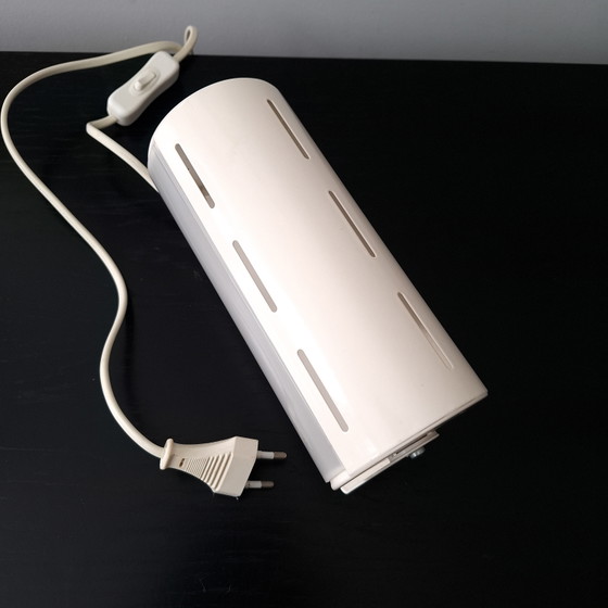 Image 1 of Lampada da parete vintage Ikea Smyg in metallo/plastica bianca
