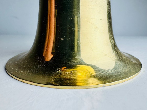 Model B-225/M Brass & Milk Glass Table Lamp by Hans-Agne Jakobsson for Markaryd AB, Sweden, 1960s (photo 6 of 9)