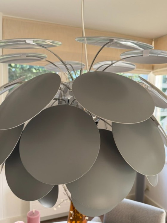 Marset Discoco Suspension gris mat 68cm – Métal, Plastique (photo 9 of 11)