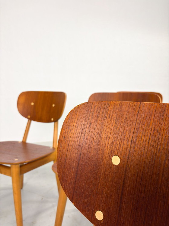 Set 'SB11' Dining chairs by Cees Braakman for Pastoe – Wood (photo 9 of 19)