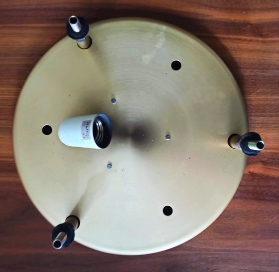 Lampada da soffitto/parete vintage "Flower" di Peill & Putzler, alta 42 cm, stile Mid-Century Space Age (anni (photo 5 of 9)
