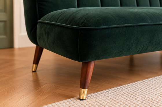 MADE Margot Divano letto Click-Clack – Velluto Verde Scuro – Divani letto, Velvet, Wood, Retro (photo 4 of 5)
