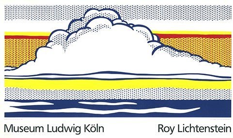 Roy Lichtenstein --- Cloud And Sea