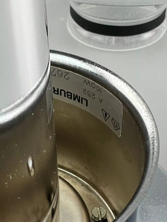 Image 1 of 60er 70er Jahre Lampe Leuchte Wandlampe Limburg Plafoniere Space Age Design 60s