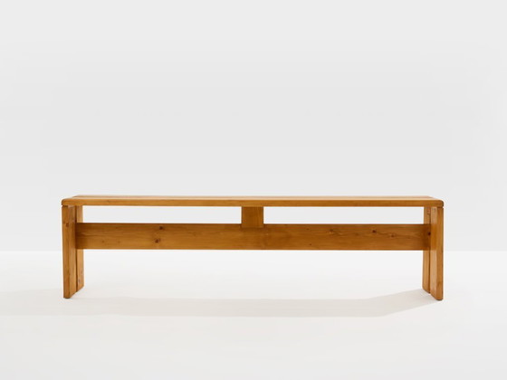 Image 1 of Panche in pino di Charlotte Perriand Les Arcs, anni '70
